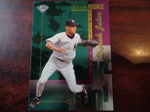 Derek Jeter #211 1996 Leaf card