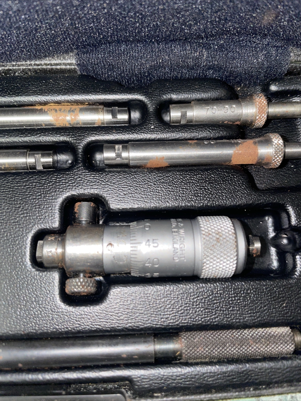 Moore and Wright internal Bore micrometers eBay