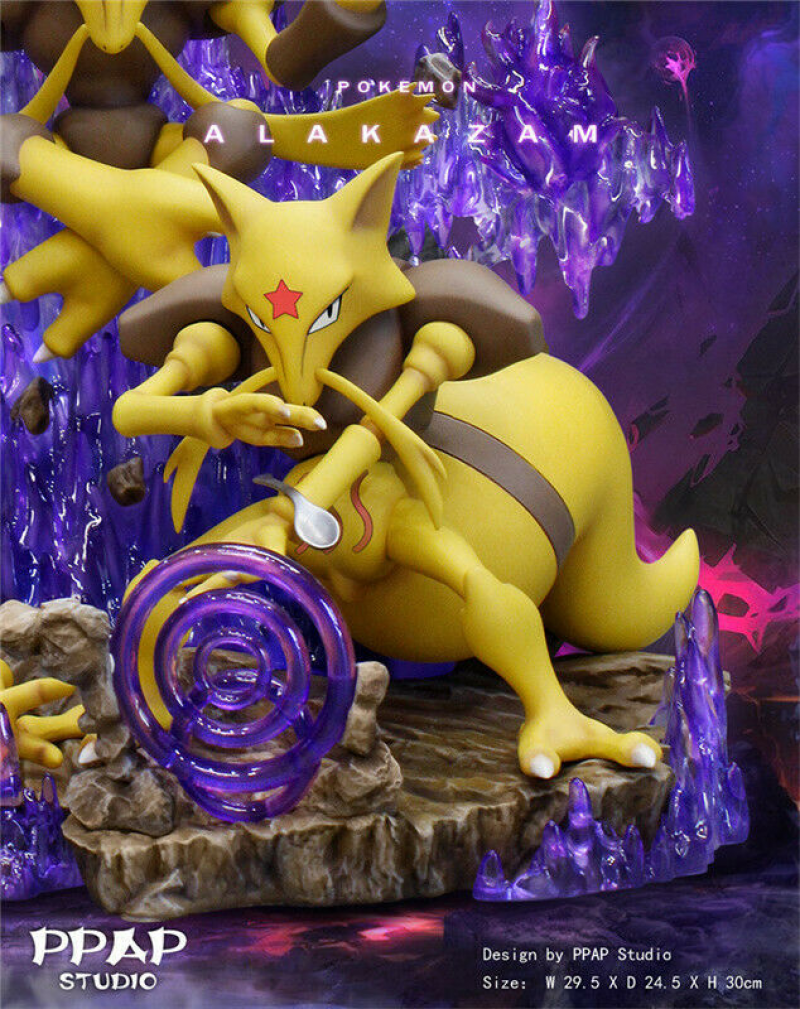 Pokémon Pokédex Series Mega Evolution #065 Alakazam Resin Statue - JB –  YesGK