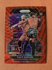 Zack Gibson 2022 Prizm WWE Ruby Wave Prizm #167