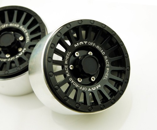 4PCS 2.2 alloy beadlock wheel rim for 1/10 Axial AX10 RC4WD LOSI RC Crawler Car - Picture 5 of 6