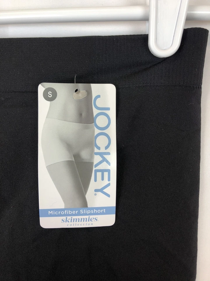 Ropa interior para mujer Jockey negra Skimmies Slipshort talla pequeña Foto 3 de 3