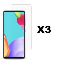 3 Pack Tempered Glass Screen for Samsung Galaxy A51, Anti Scratch, Bubble Free