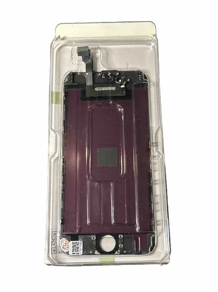iPhone 6 Digitizer (Black) w/ Tempered Glass Screen Protector - Image 2 of 2
