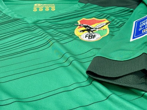 Maglia Calcio Nazionale Bolivia Uomo Glamar Classica Verde 2024 Taglia XL Nuova - Foto 6 di 20