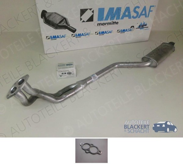 Imasaf Auspuff VorschalldäMpfer für BMW 3Er E30 Touring 316I+318I O.Kat 87-94-image