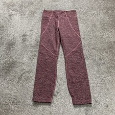 Joy Lab Active Compression Leggings Womens Small Pink High Rise Yoga Gym 26x23