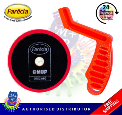 Farecla G360 Super High Cut Compounding Polierpad GMC650 & Spornbürste