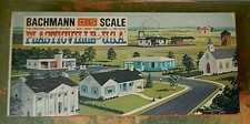 Bachmann  COLONIAL HOUSE  kit 1850-179 PLASTICVILLE U.S.A. - IOB - O - S