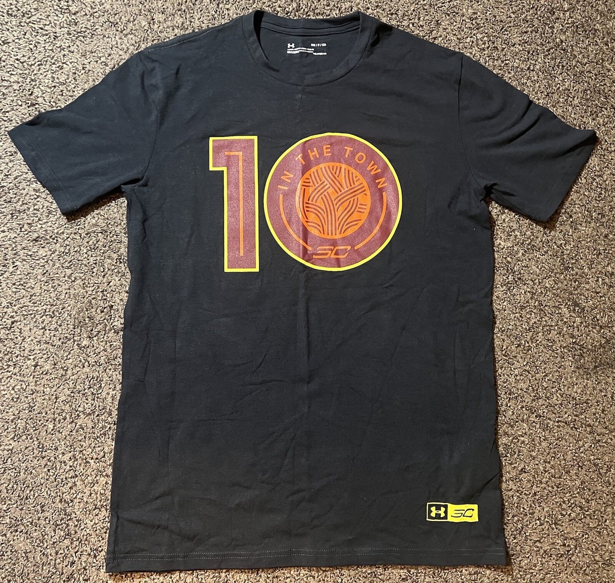 Stephen Curry Under Armour 10 in the Town Shirt Small Klay