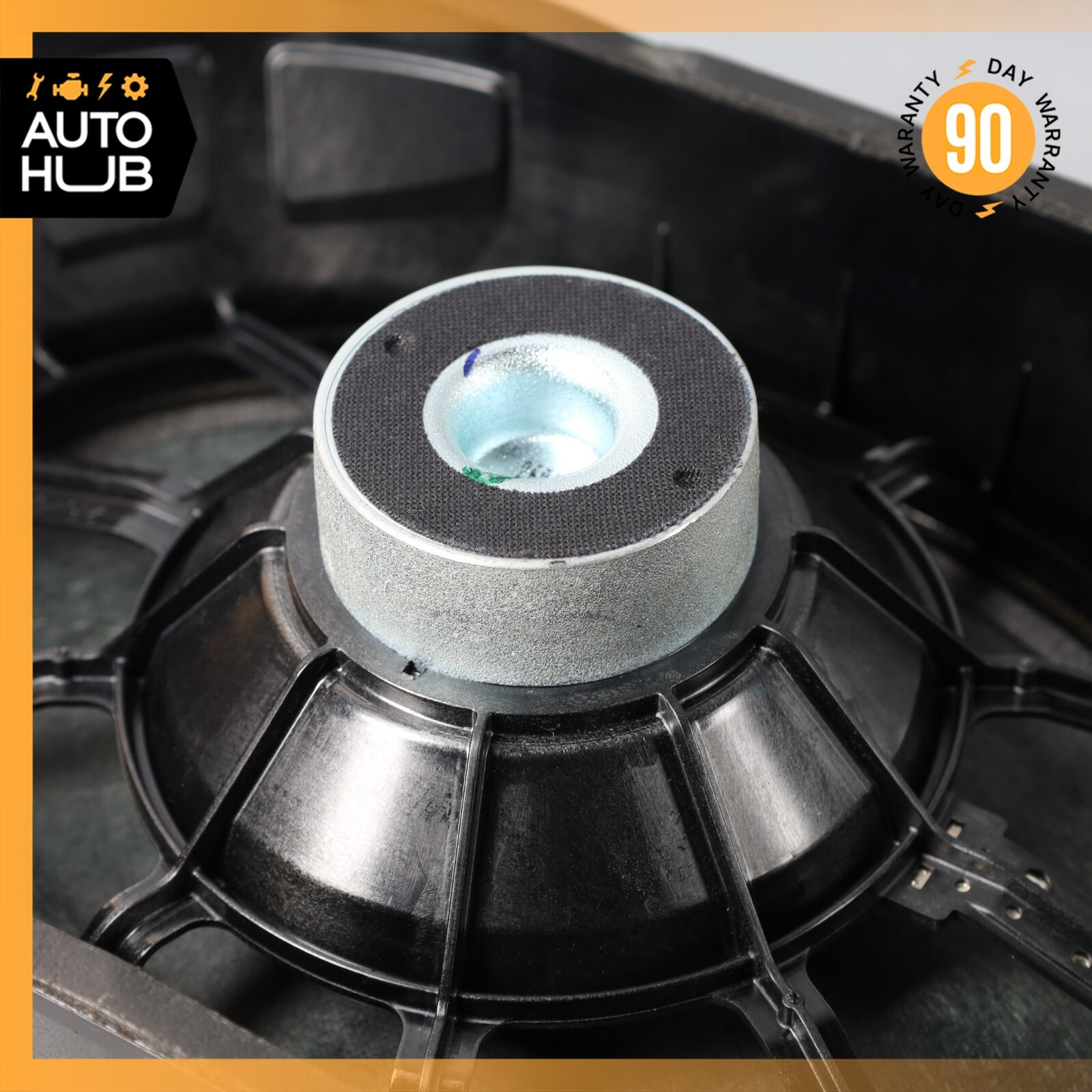 14-17 Maserati Ghibli Quattroporte Rear Subwoofer Sub Woofer Speaker OEM 75k