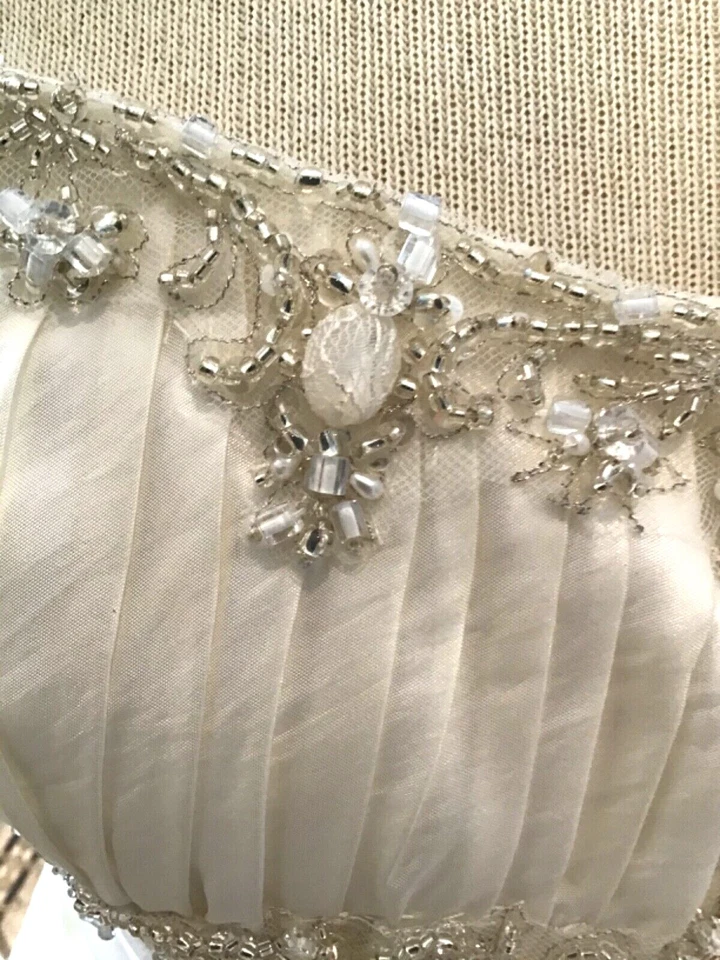 Alfred Angelo новый свадебное платье свадебное платье бриллиант белый размер 8 новый с ярлыком - Изображение 3 из 4