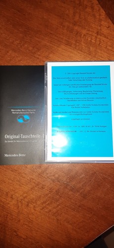 Original Mercedes Benz W201, WIS Wartungs u. Reparaturhandbuch auf CD - Bild 3 von 10