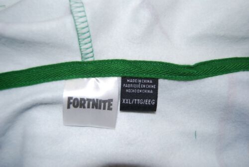 Fortnite Boys I AM REX Máscara con Cremallera Completa Chaqueta con Capucha Coleccionable Verde Talla XL Nueva con Etiquetas - Imagen 6 de 6