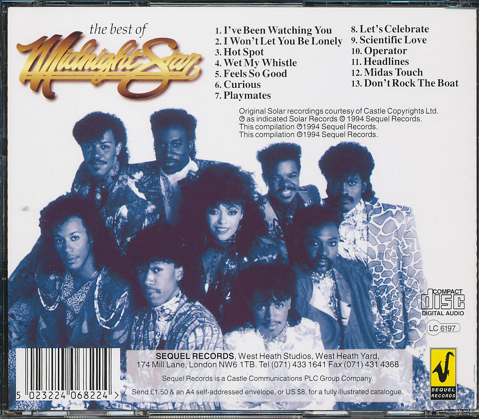 Midnight Star - Best Of Midnight Star CD **BRAND NEW/STILL SEALED
