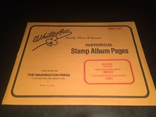 White Ace Stamp Album Supplement Pages - Ireland - IRE-34 - 1991