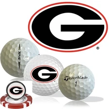NCAA Georgia Bulldogs • Golf Balls 12 pack • TaylorMade TP5
