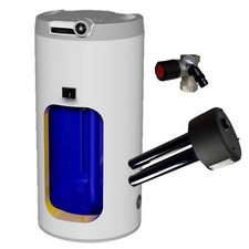 Elektrospeicher Boiler Standspeicher 2,2 kW Heizleistung 125 Liter