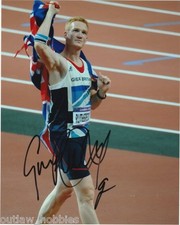 Greg Rutherford Great Britain Long Jump Autographed Signed 8x10 Photo COA 