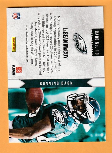 LeSean McCoy Philadelphia Eagles 2012 Rookies Stars Statistical Standouts 14E - Picture 2 of 2