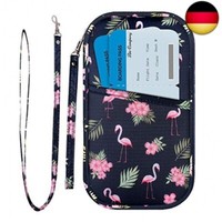 Rfid Blocker Familie Reisepass Brieftasche, Reisepass Dokumenten Organizer Mit