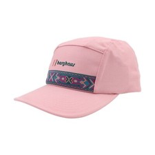 Berghaus Cap One Size Pink Cotton Dean Street Aztec 5 Panel Baseball Hat BNWT