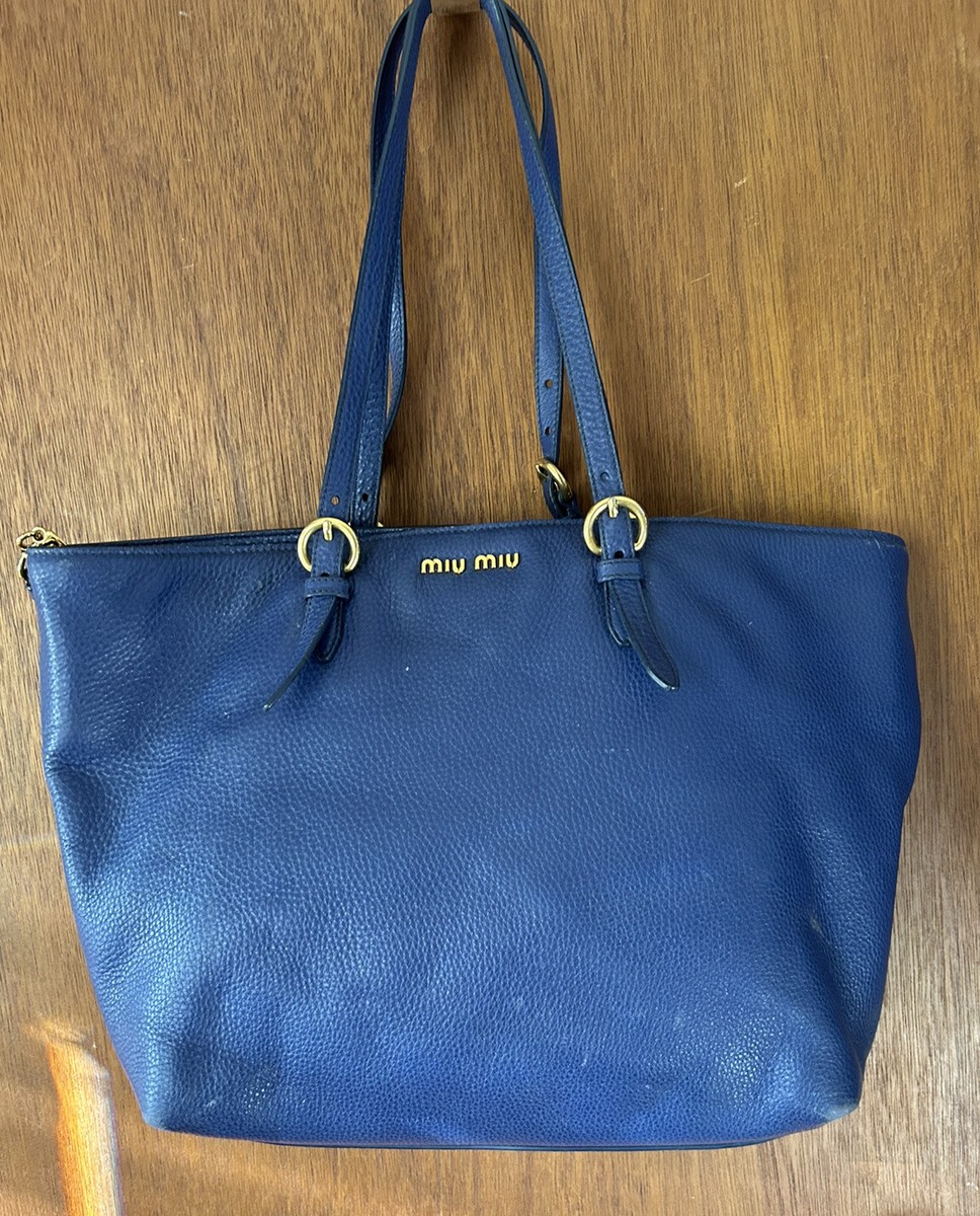 ★2025SS 超新作★MIU MIU★Classic Tote Bag (5BG2312CRWF0046) Miu Miu Ivy Tote Bag | Red | FARFETCH
