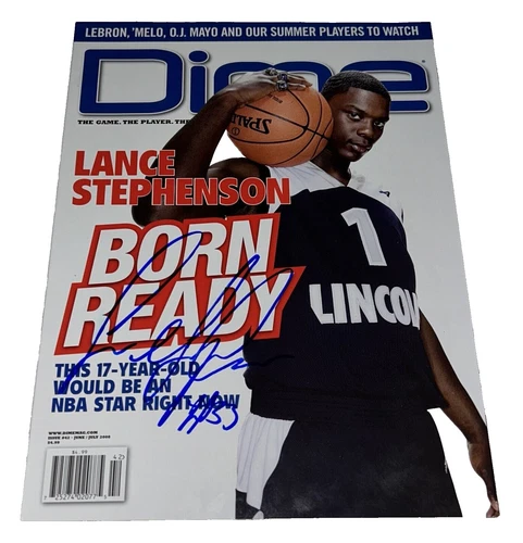 Lance Stephenson NBA Original Autographed Items