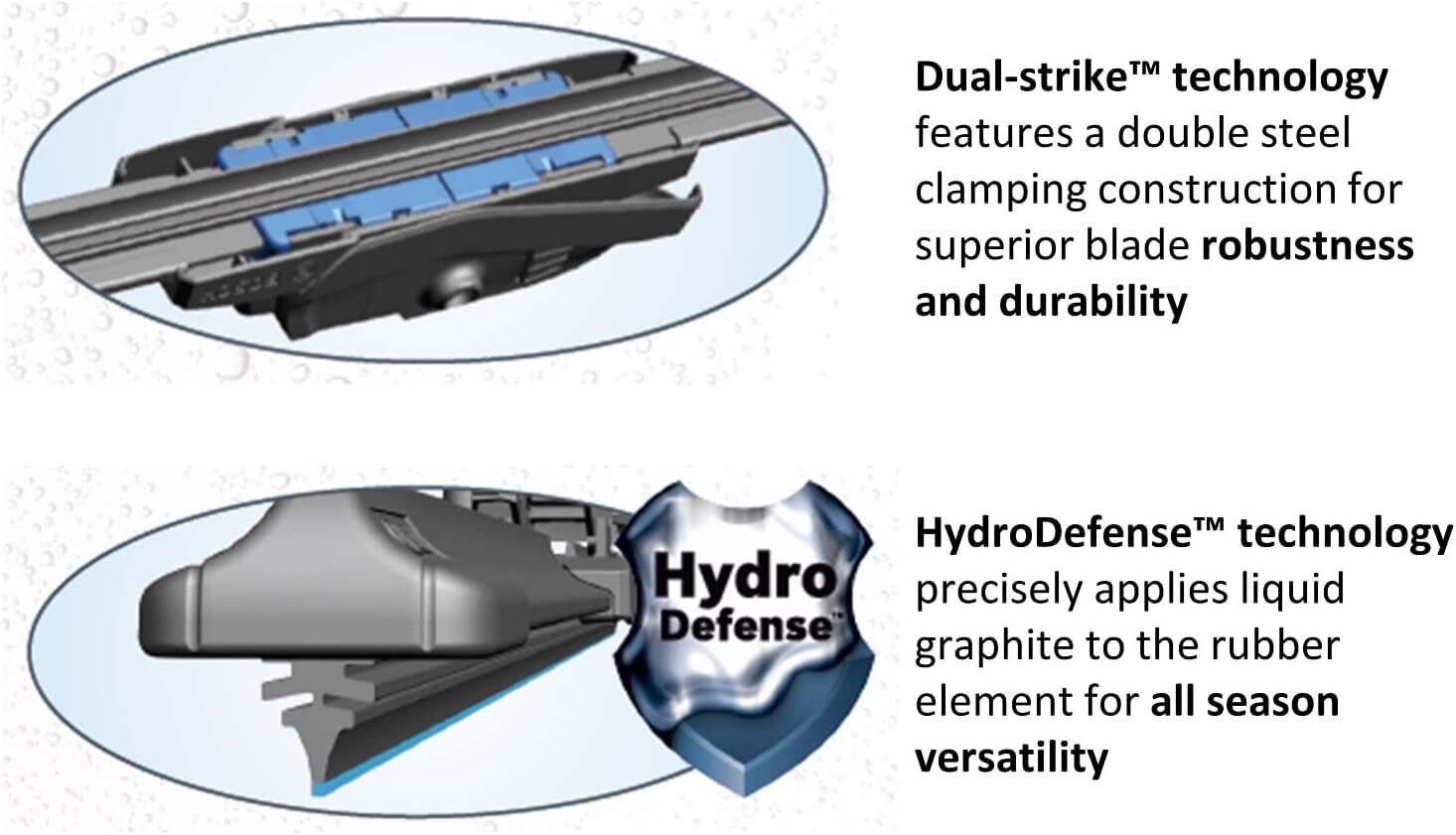 BOSCH 22A22B ICON Beam Wiper Blades Driver and Passenger Side eBay