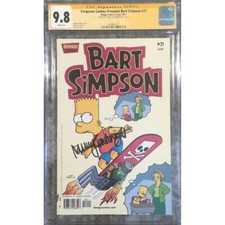 Simpsons Comics Bart Simpson #71__CGC 9.8 SS__Signed by Nancy Cartwright