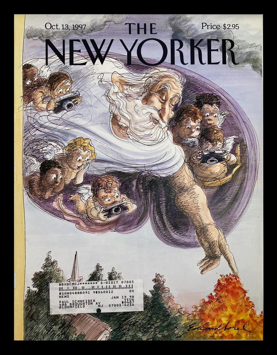 COVER ONLY The New Yorker October 13 1997 Fall Colors by
