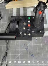 Flight Stick Joystick and Throttle 3DF HOTAS USB for PC flight Simulation Games