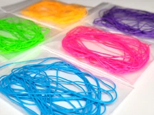 VINYL RIB - .69mm - Fly Tying Material - 5 COLORS - Nymph Ribbing - Round - NEW!