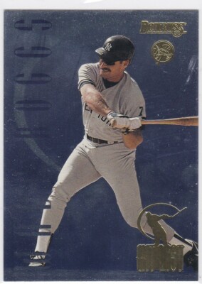 1996 Donruss Hit List #14 Wade Boggs /10000 Yankees Insert Free Shipping!