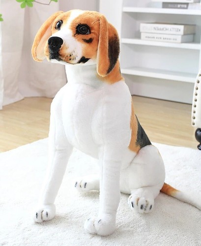 Beagle Dog 11.8 Inch Stuffed Animal Plush Toys Toddler Doll Kids Gifts - Picture 7 of 13