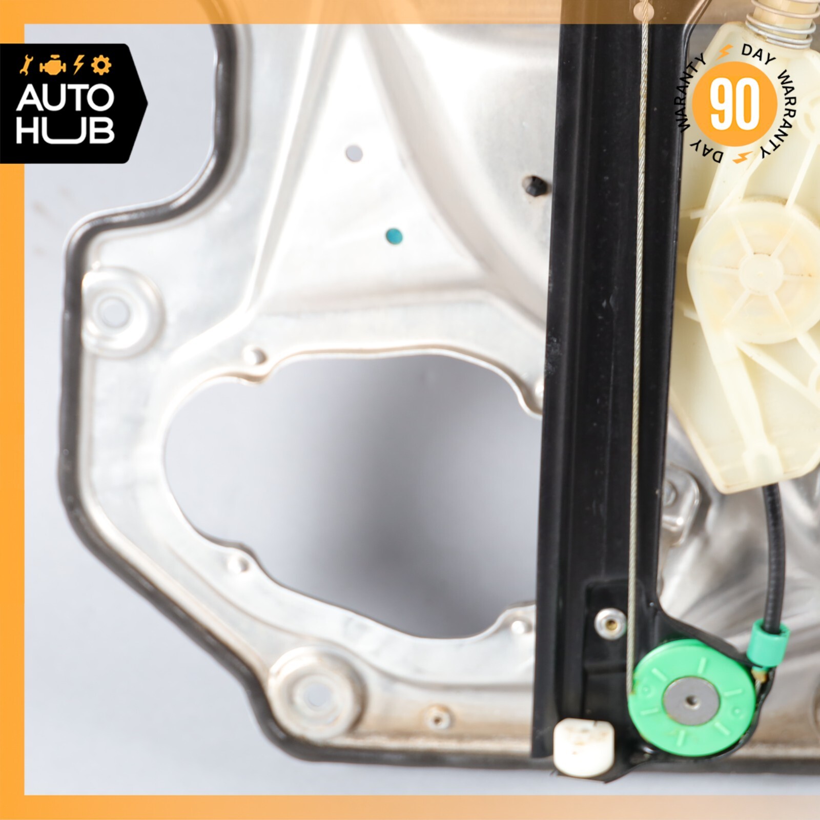 06-13 Bentley Continental Flying Spur Rear Left Door Window Regulator OEM 80k