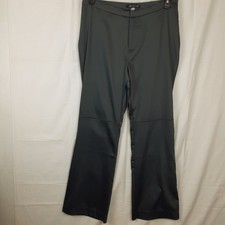 Urban Outfitters Size 16 Womens Dark Grey Thick Satin Type Casual Dress Pants