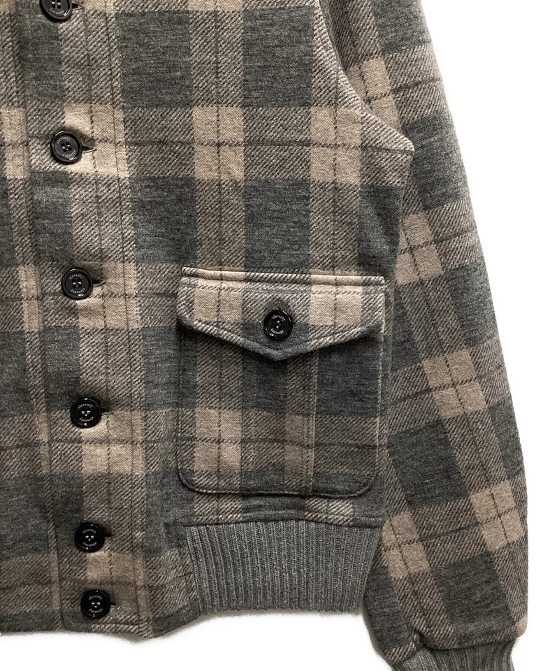 eleventy Wool cotton blouson Size: XS Men Gray - Image 4 of 4