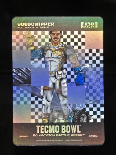 2026 Battle Arena Tecmo Bowl #BP597 Rod Woodson Big Pixel Steel Woodchipper