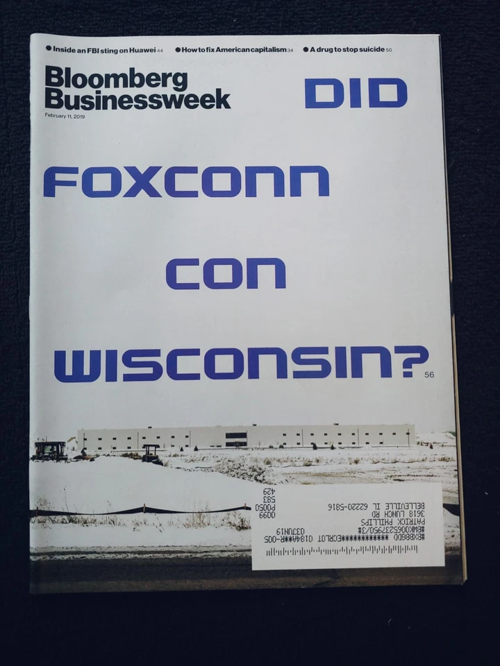 Bloomberg Business Week Magazines: Lot of 10 - All From 2019 - Trump Slump - Image 3 of 4