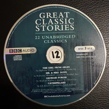 Great Classic Stories - 22 Unabridged Classics Audio CD 2005 Disc #3