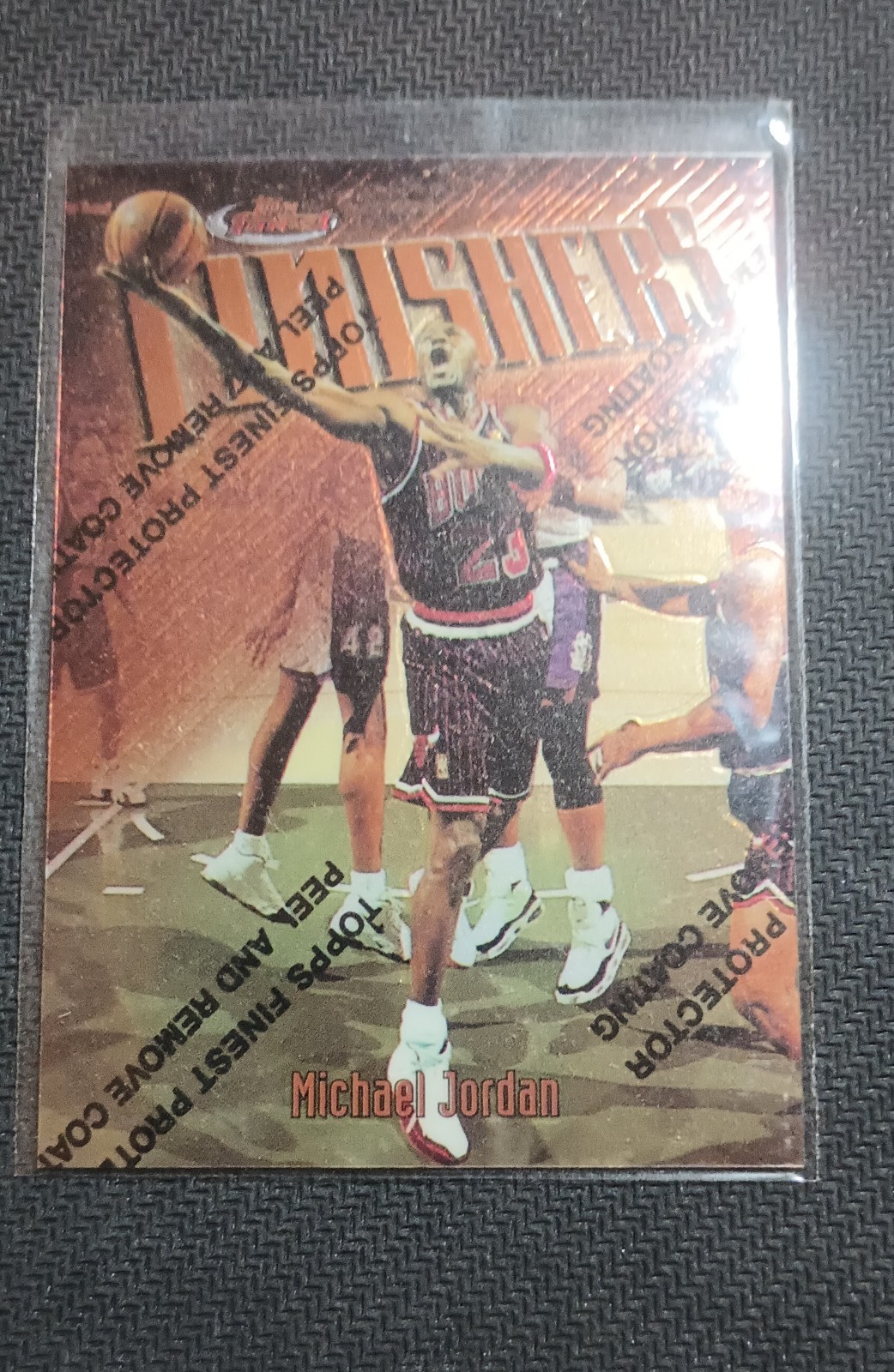 1997-98 Topps Finest - Common Bronze Michael Jordan #39 #4