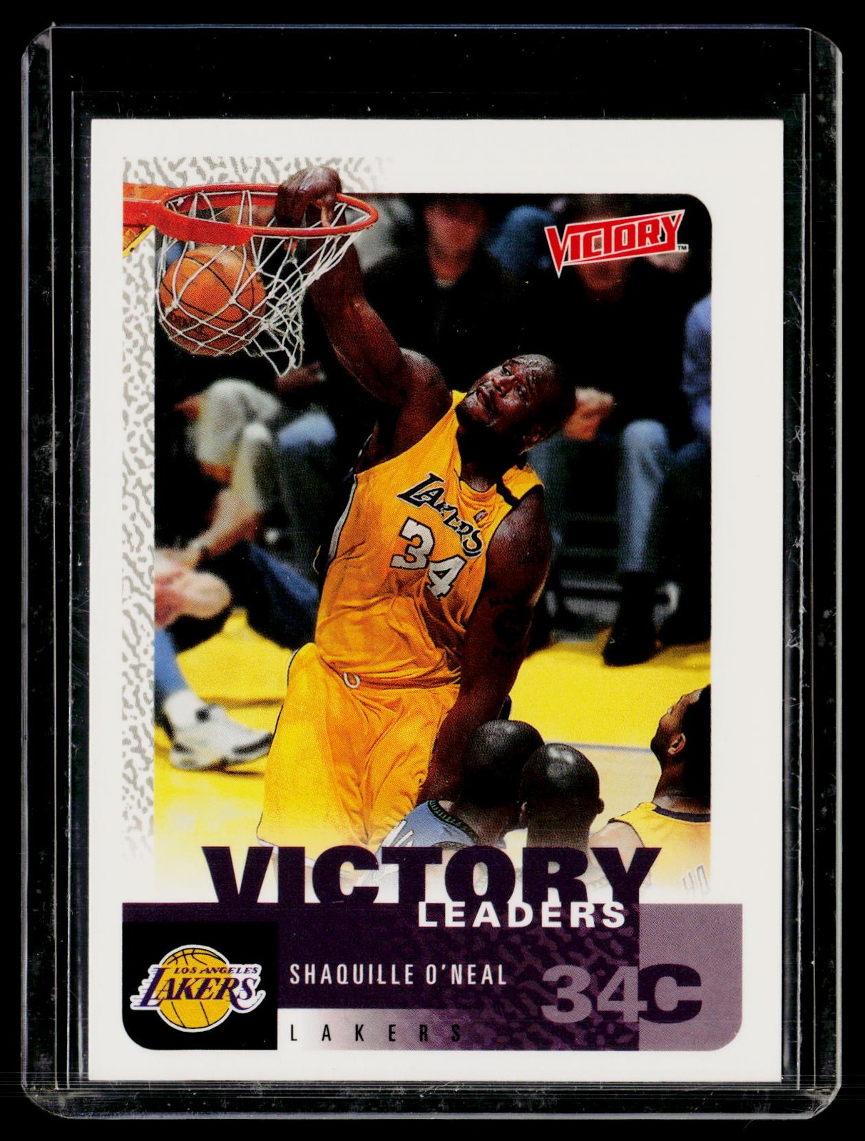 2000-01 Upper Deck Victory #244 Shaquille O'Neal BK92