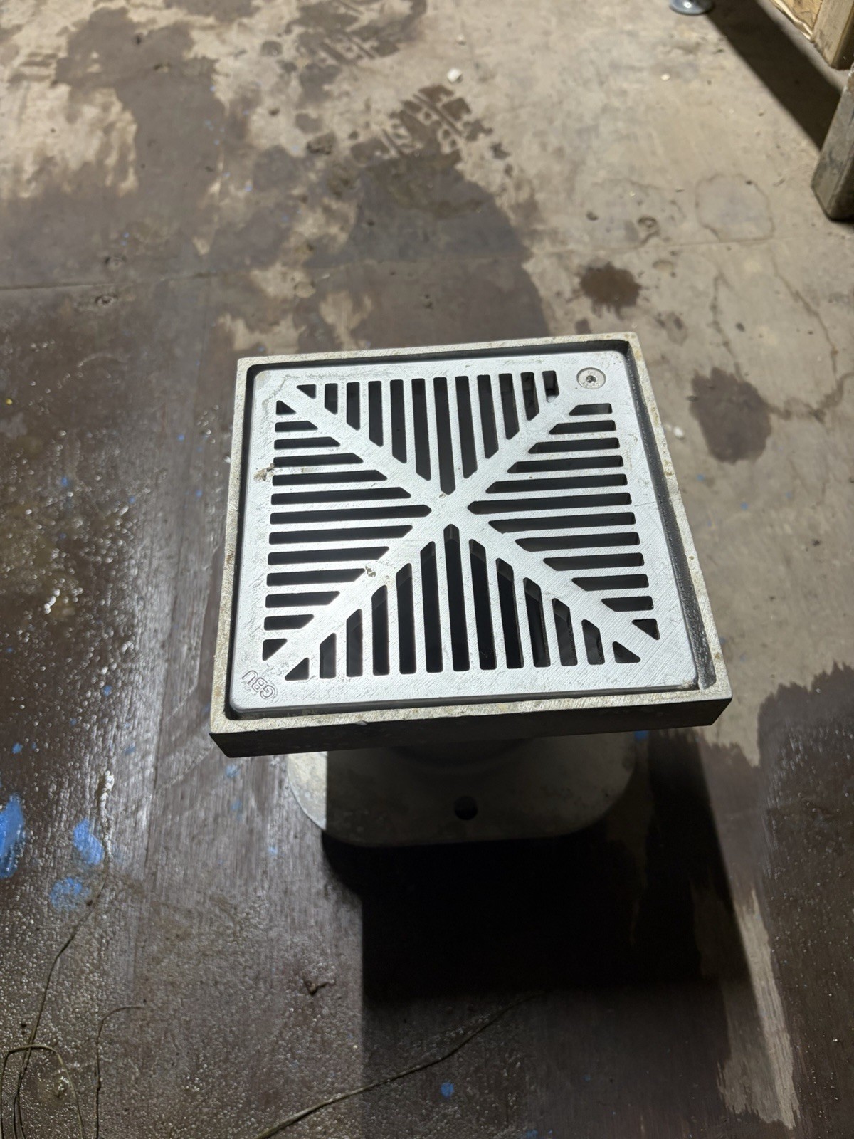 Aluminium Drainage Gully 100mm