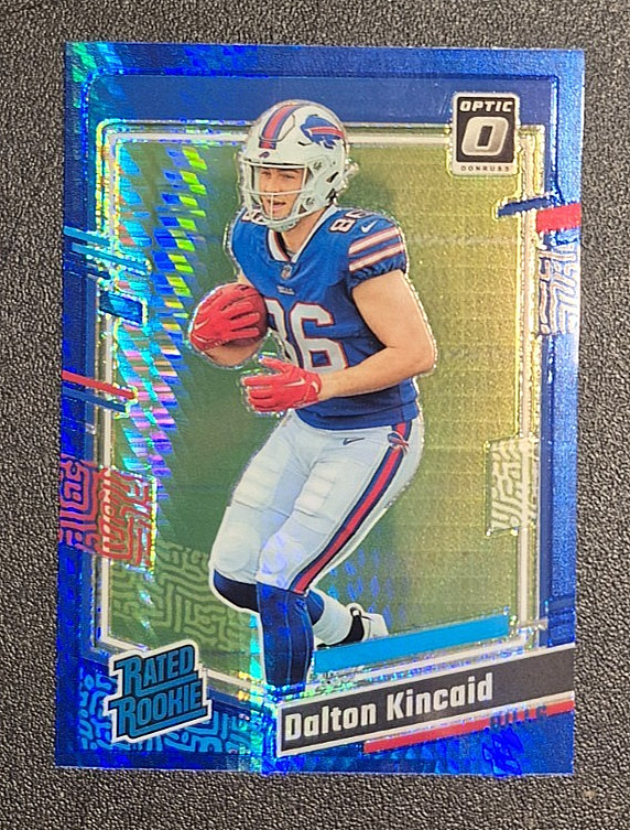 Dalton Kincaid Panini Donruss Optic #211 Blue Hyper