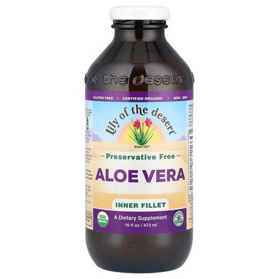 Aloe Vera Juice, Inner Fillet, 16 fl oz (473 ml)