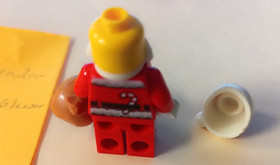 Lego City 60155 Advent Calendar Santa Clause Minifigure Only HOL110  2017