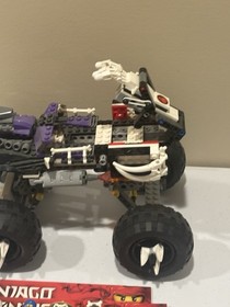LEGO NINJAGO 2506: Skull Truck  W/ Minifigures & Instructions