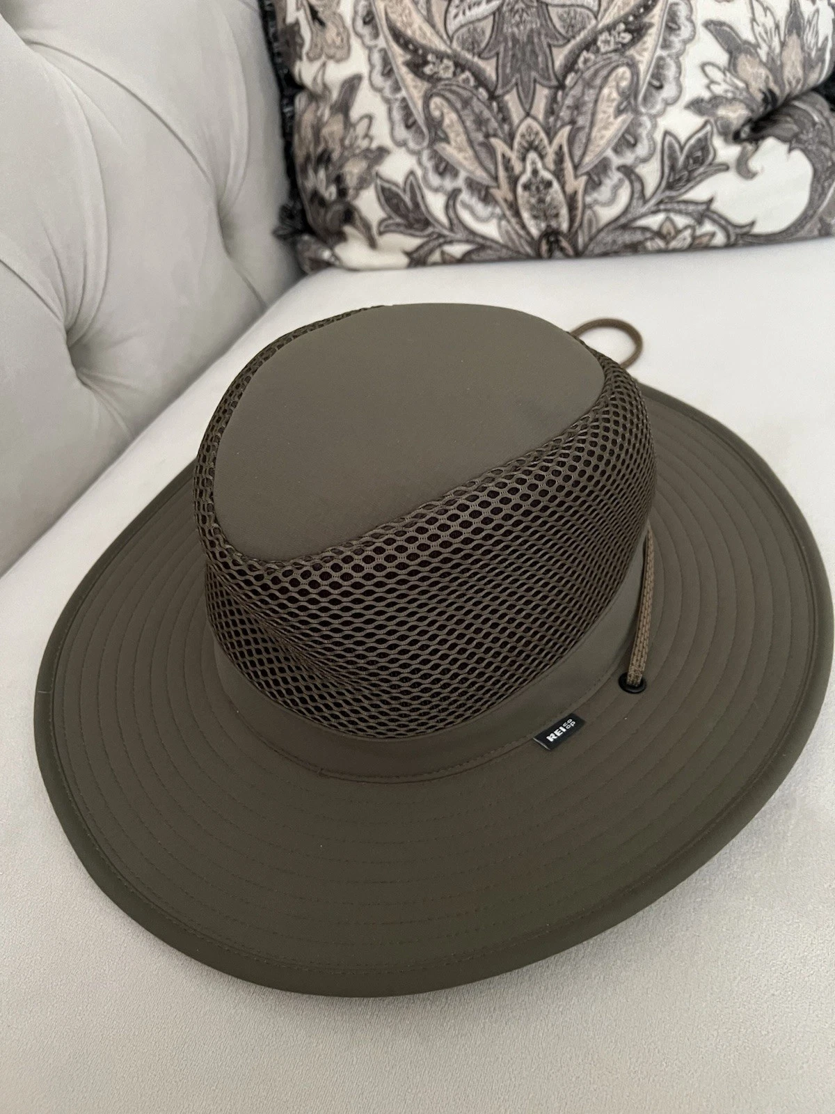 REI Co-op Sahara Path Hat Large Army Cot Green UPF 50+ Sun Hat New Large