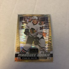 2024 O-Pee-Chee Platinum Marquee Rookies Seismic Gold 11/ 50 Ethan Del Mastro 